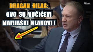 Đilas izazvao buru u Skupštini: Pročitao spisak svih Vučićevih mafijaških klanova i vođa! Evo ko su!