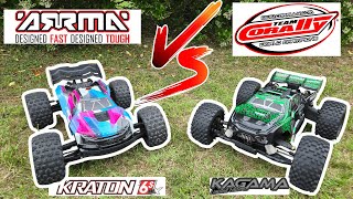 Arrma Kraton V6 VS Team Corally Kagama Limited Edition!