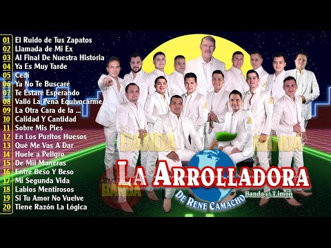 La Arrolladora Banda El Limon Mix - Lo Mas Romantico - Sus Mejores Exitos   Mix Banda Romanticas