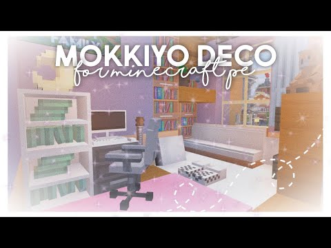 SimplyMiPrii - 50+ New Decoration Items For Minecraft PE! ☁️🥺💕 [Mikkoyo Addon] best aesthetic mcpe mod