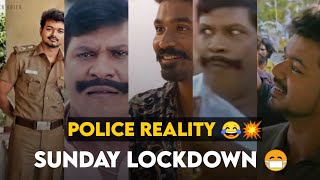 Sunday Lockdown 😷 Police 🤣💥 Reality Whats