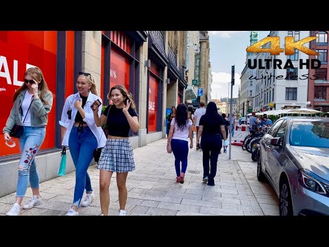 Cloudy ⛅️ Hamburg Altona Walking tour. Hamburg city Germany 🇩🇪 2021