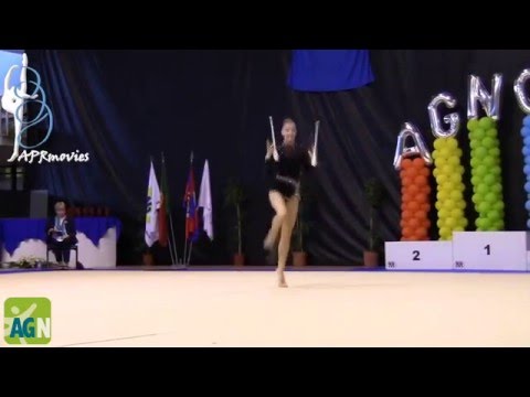 Veronika Rudycheva - Ivanovo (RUS) - Maças (Clubs) - Senior - AGN Cup 2016
