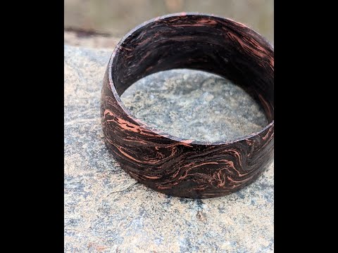 Carbon Fiber Copper Ring