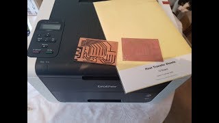 Making PCBs with a Laser Printer