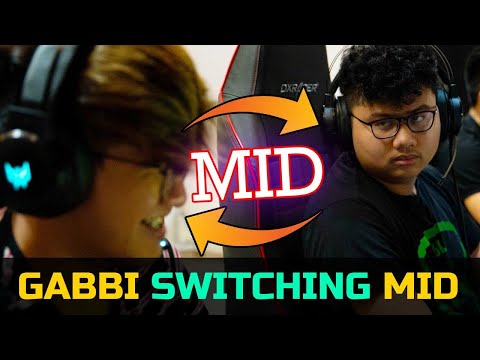 GABBI SWITCHING ROLE IN RANK - CLASSIC DOTA 1 PICK DOTA 2