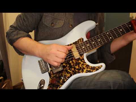 Waterslide S-Style W/ Mojo Lap-steal pickup and DeArmond Spec Gold-Foil NEW/2022 (Authorized Dealer) image 11
