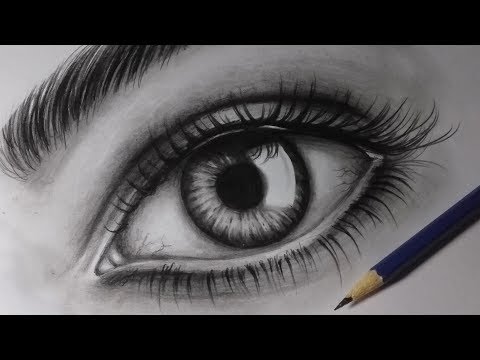 Como desenhar um olho realista| How to draw realistic eye