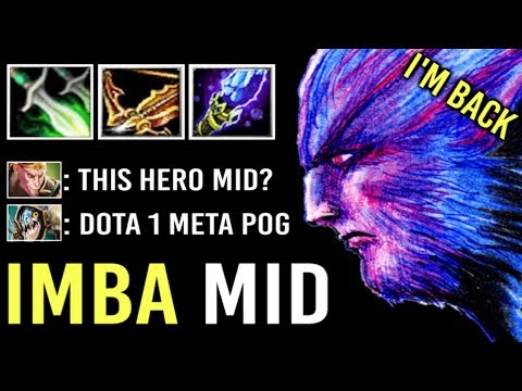 DOTA 1 CANCER HERO MID IS BACK! Crazy Buriza Style Delete MK Slark New Pub Ebola 7.22f Dota 2
