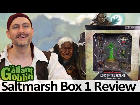 Saltmarsh Box 1 - WizKids D&D Icons of the Realms Prepainted Minis