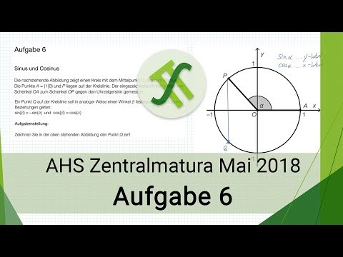 AHS Mathematik Zentralmatura Mai 2018 - Aufgabe 6