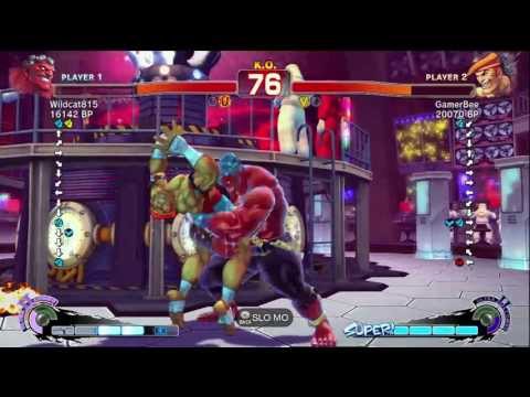 GamerBee [Adon] vs Wildcat815 [Hakan] SSF4 Japanese Online Ranked Matches - TRUE-HD
