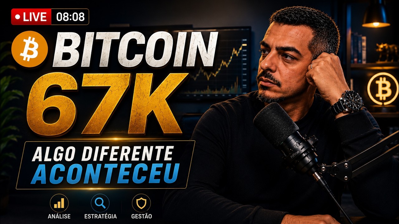 Bitcoin Urgente - Algo Diferente Está Acontecendo de BOM  - Analisando os Mercados