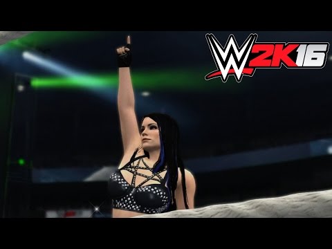 WWE 2K16 - X360 PS3 Gameplay (XBOX 360 720P) Paige vs Emma