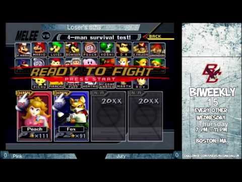 BC Biweekly 15: Loser's Round 4 - Jury (Peach) vs. Pink (Fox)