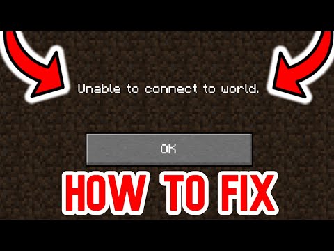 How To Fix "Unable To Connect To World" in Minecraft Bedrock (Xbox, PS4, Switch)