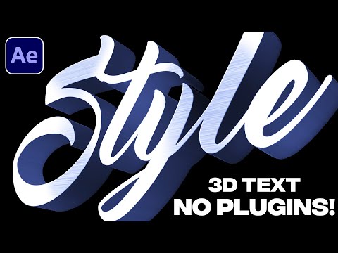 Easy After Effects Tutorial Particles Logo Text Animation Download Free Template