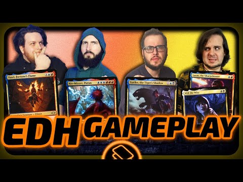 Yusri vs Niv-Mizzet vs Yuriko vs Will // Lucas [EDH/Commander, Magic The Gathering Gameplay 2023]