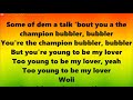Cocoa Tea - Young Lover (lyrics)