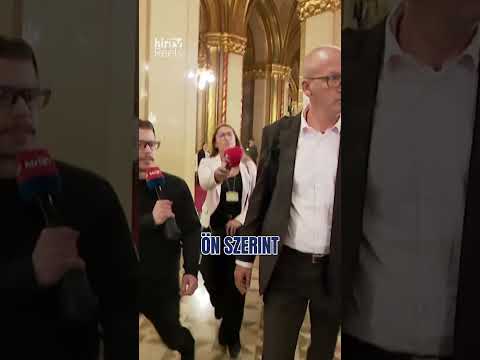 Tarr Zoltán válasz helyett, így hárította a Hír TV kérdését...😑