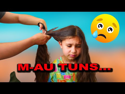 💇Bunica MI-A TUNS PARUL🙀  Cum a reactionat MAMA❌  Ciao Patricia vlog pentru copii in vacanta