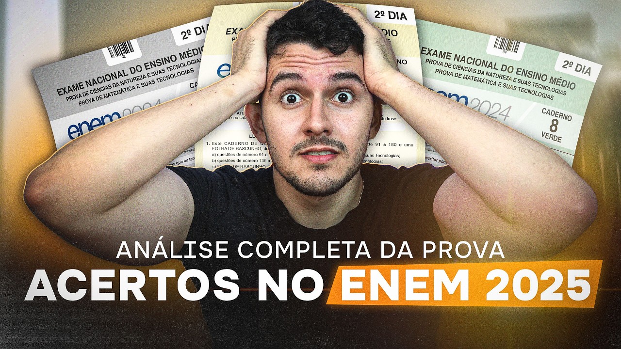 MEUS ACERTOS no 2º DIA do ENEM