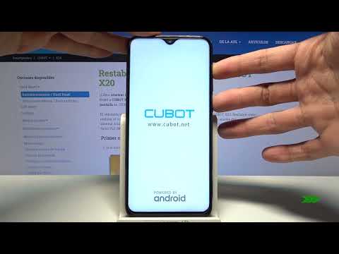 Cómo entrar o salir del Modo Recuperación en CUBOT x20