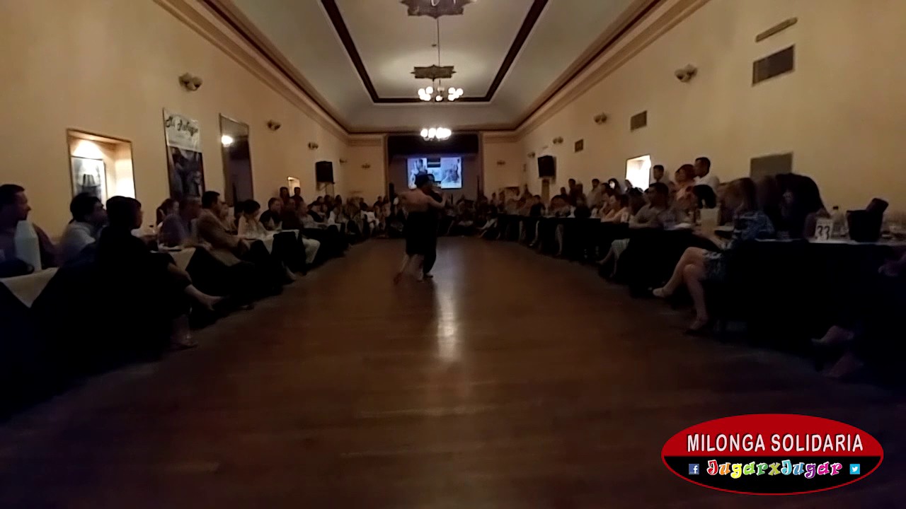 Virginia Cutillo y José Halfon 4 en Milonga Solidaria JugarxJugar