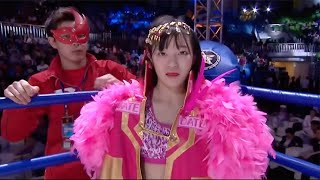 中國小將好樣的！粉裙對手來挑戰，重拳拿下#拳擊 #boxing
