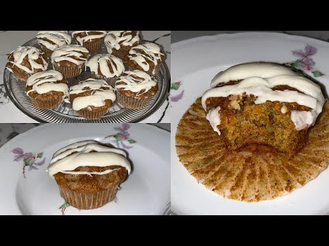 Carrot Cake Muffins - How To Make Carrot Cake Muffins From Scratch  - Ellen’s Homemade Delights 🥕🧁