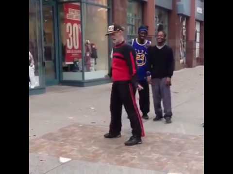 60 year old man takes break dance battle to a new level