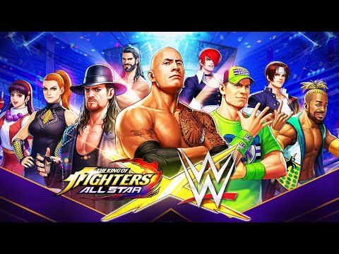 The King of Fighters All Star - All WWE Skills and Finishers