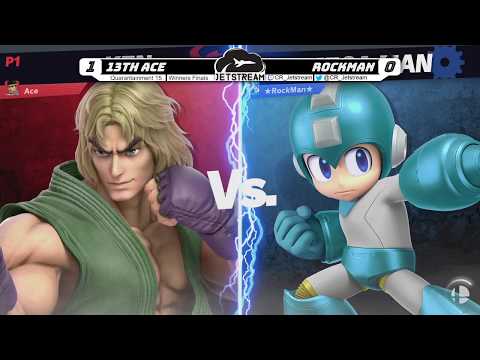Quarantainment 15 Winners Finals - 13th Ace (Ken) Vs. RockMan (MegaMan) Smash Ultimate - SSBU