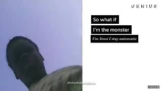 So what if im the monster I&#39;m Semi I stay automatic Genius meme Gabbie Hanna TheGabbieShow video