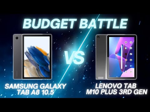 Samsung Galaxy Tab A8 10.5 vs Lenovo Tab M10 Plus (3rd Gen) | Full Comparison