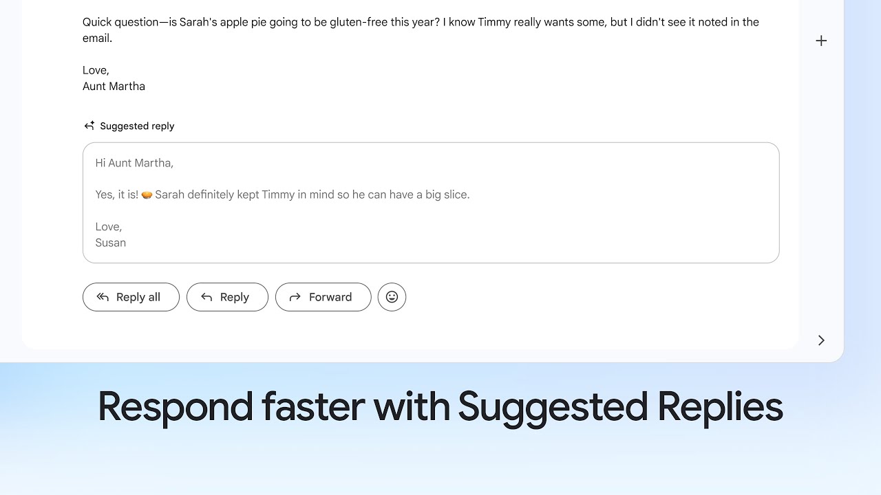 Get things done faster with Suggested Replies & Proofread - YouTube
