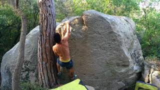 Video thumbnail of Problem 24 (Termita), 5+. Can Bruguera