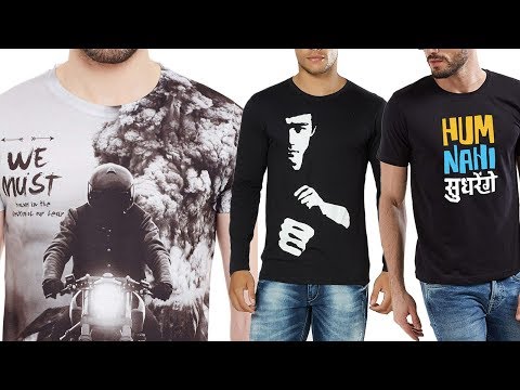 Mens printed t shirt designs