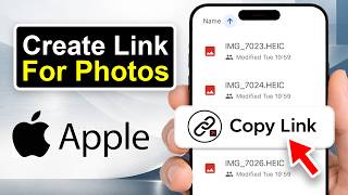How To Create a Link For Photos in Gallery (Step By Step)