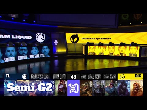 TL vs DIG - Game 2 | Semi Final LCS 2022 Lock In Playoffs | Team Liquid vs Dignitas G2 full game