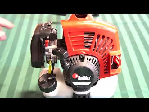 Redmax Edger HEZ260F Starting Procedure