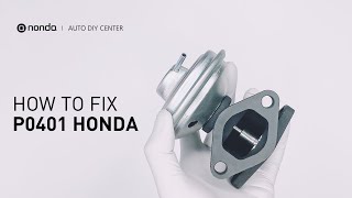 How to Fix HONDA P0401 Engine Code in 3 Minutes [2 DIY Methods / Only $4.13]
