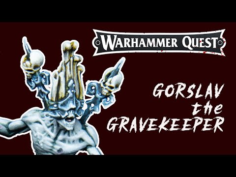 How I Painted Gorslav the Gravekeeper | Painting Warhammer Quest Cursed City