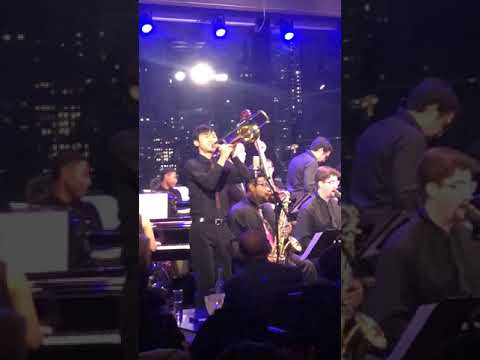 Ralph Peterson's GenNext Big Band LIVE at Dizzy's Jazz Club - "Time Will Tell" Trombone Solo