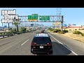 Highway Driving Around The Entire Map GTA V