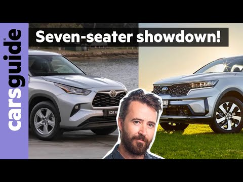 Toyota Kluger vs Kia Sorento 2022 seven-seater SUV comparison review: Which is the best family SUV?