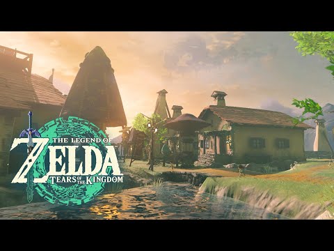 🏘️ Hateno Village｜Tears of the Kingdom｜ZELDA Ambience｜Relaxing Zelda BGM