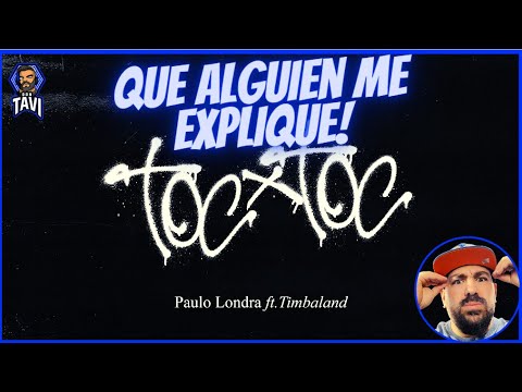 REACCION A Paulo Londra - Toc Toc (feat. Timbaland) [Official Visualizer]