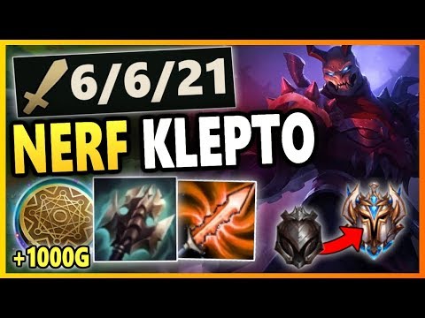 I GOT OVER 1K GOLD FROM KLEPTO? CHALLENGER KLEPTO SHEN IS BACK S9 TOP | Unranked to Challenger EP 56