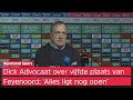Feyenoord-trainer Dick Advocaat: 'We hebben AZ aan de goals geholpen'